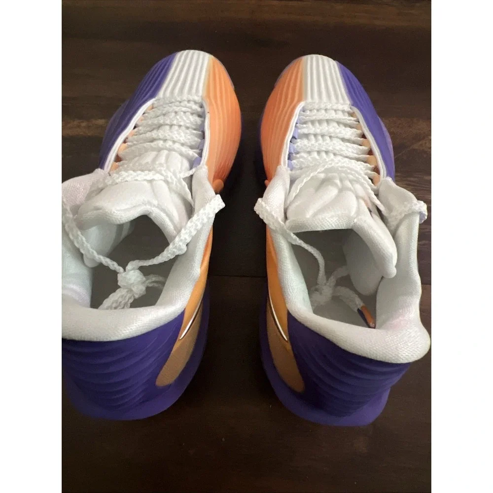 New Nike Mens‎ Air Zoom GT Cut 3 Basketball Shoes Size 5.5 Purple Orange